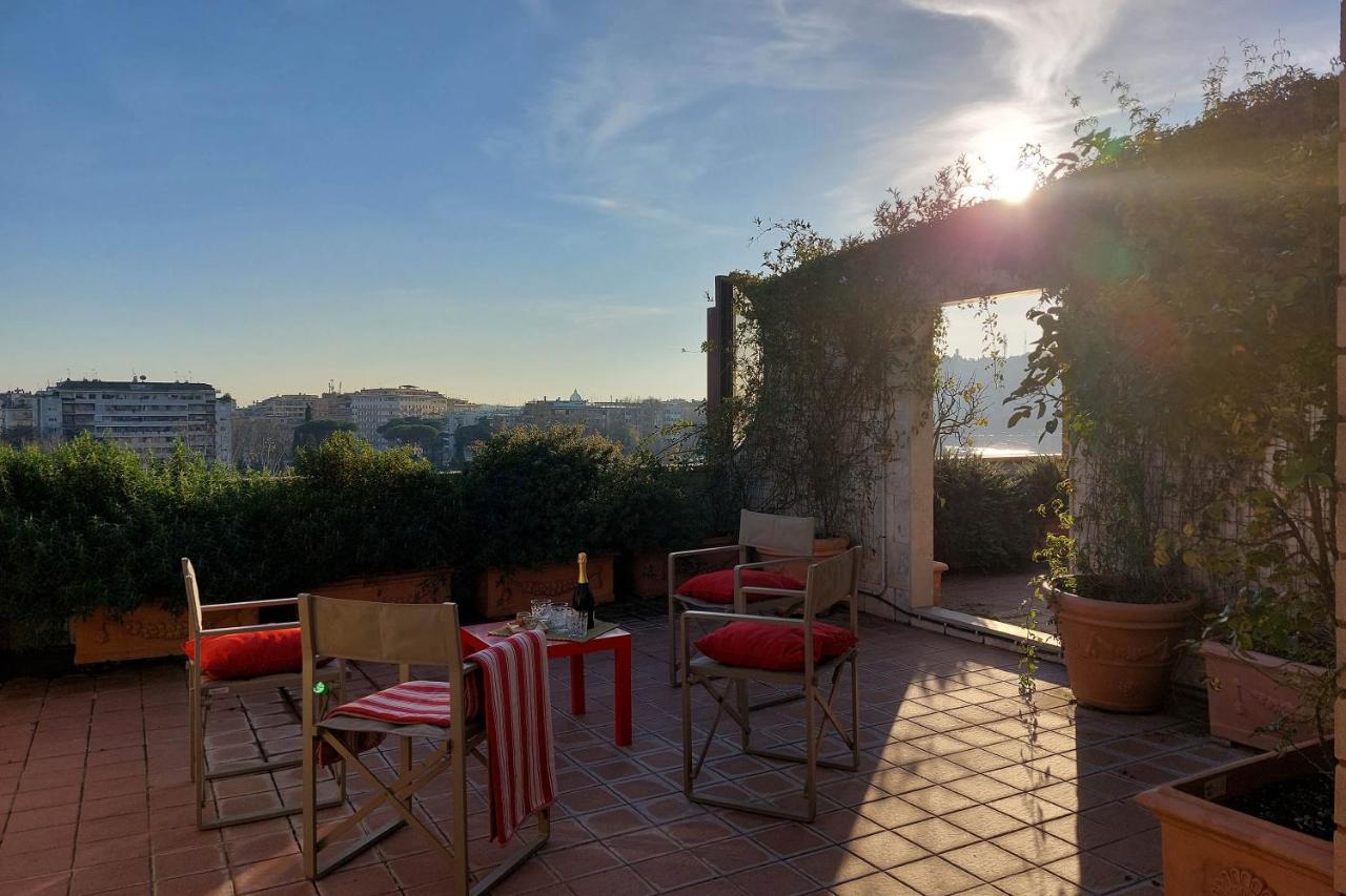Апартаменти Beautiful Loft In Ponte Milvio With Terrace Рим Екстер'єр фото