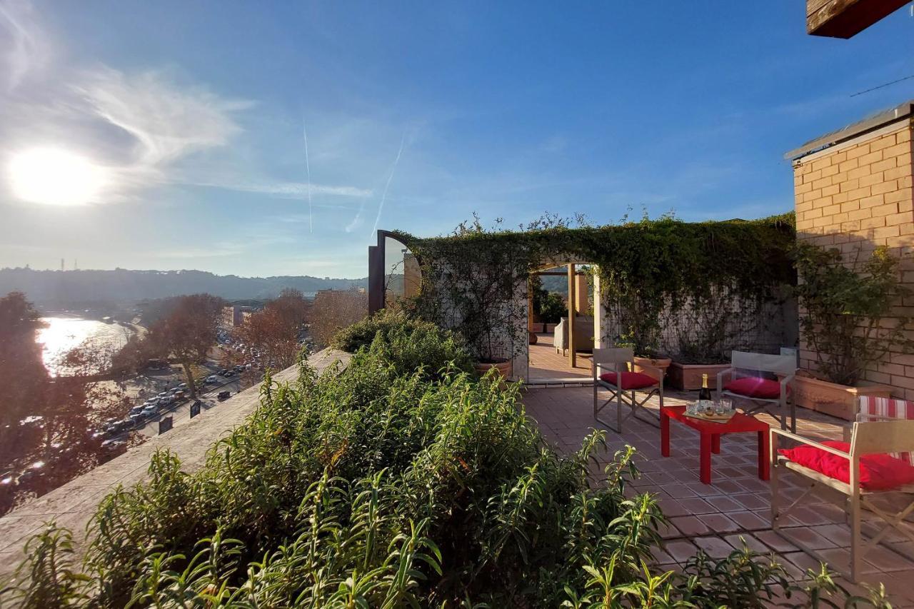 Апартаменти Beautiful Loft In Ponte Milvio With Terrace Рим Екстер'єр фото