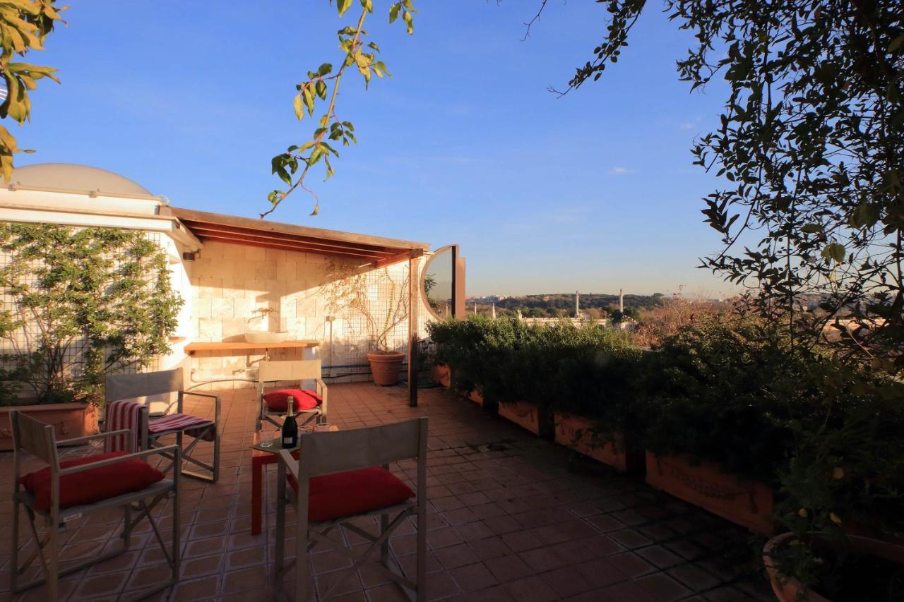 Апартаменти Beautiful Loft In Ponte Milvio With Terrace Рим Екстер'єр фото