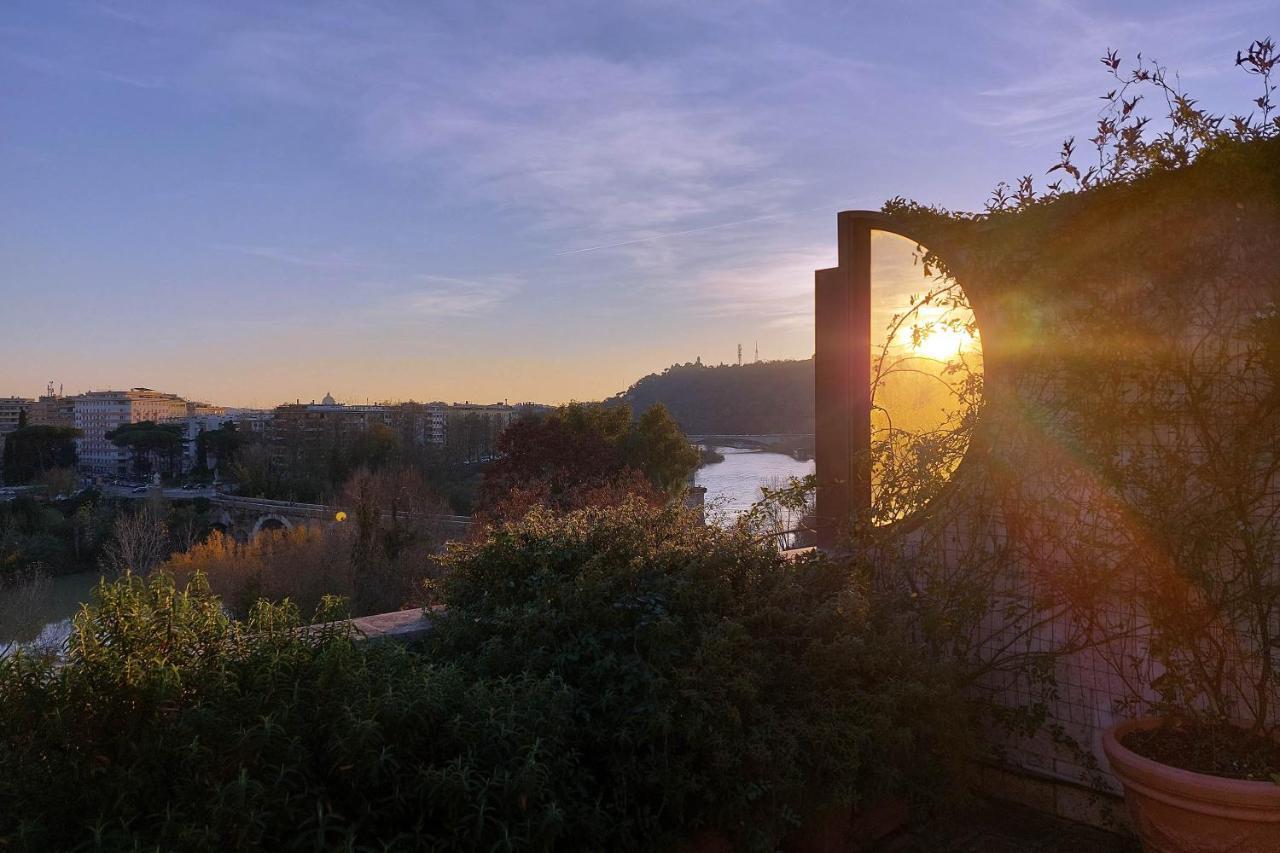 Апартаменти Beautiful Loft In Ponte Milvio With Terrace Рим Екстер'єр фото